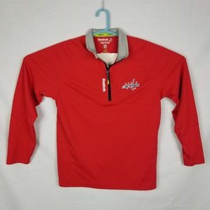 Washington Capitals Reebok NHL Center Ice 1/4 Zip